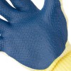 Перчатка трикотажная, поликоттон, стекольщика (каменщика), с двойным латексным покрытием синего цвет