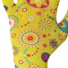Перчатки садовые с нитриловым покрытием 8' желтые