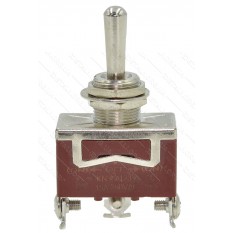 Тумблер KN (3) C-123 ON-OFF-ON (3 pin) 15A 250VAC Daier