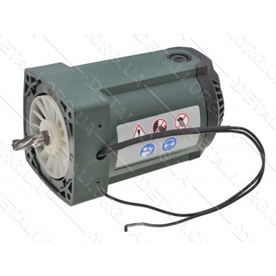 Двигатель в сборе торцовочной пилы Metabo KS 216 оригинал 1010735595 (d10 5-з лево)