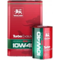 Масло Wolver Turbo Evolution 10W-40 (API CI-4/SL ACEA A3/B4 E7) 4л