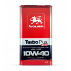 Масло Wolver Turbo Plus 10W-40 (API CG-4/SJ ACEA A2/B2/E2) 5л