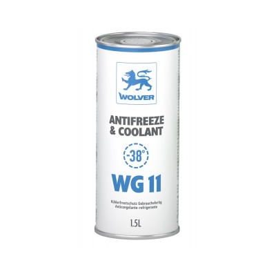 Антифриз Wolver Coolant Ready to Use WG11 (синий, до -38 С) 1,5 л