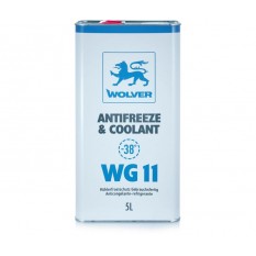 Антифриз Wolver Coolant Ready to Use WG11 (синий, до -38 С) 5л