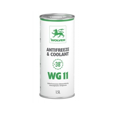 Антифриз Wolver Coolant Ready to Use WG11 (зеленый, до -38 С) 1,5 л