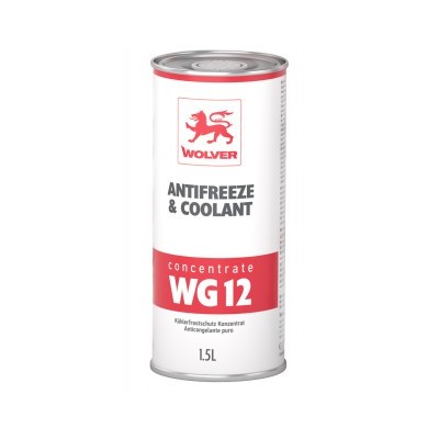 Антифриз Wolver WG12 (красный, до -38 С) 1,5 л