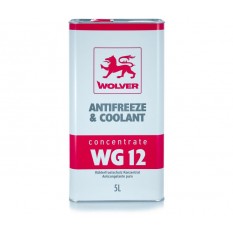 Антифриз Wolver WG12 (красный, до -38 С) 5 л