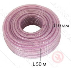 Шланг PVC высокого давления армированный 10мм*50м Intertool