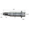 ствол перфоратора Bosch 2-26 голий цілісний L137