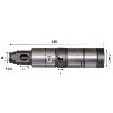 ствол перфоратора Bosch 2-28 голий d30 L155