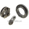 Ведомая+ведущая+муфта перфоратора BAUTEC (d34*57 h16/ d муфты 47 h10/ палец 62 *dп 15)