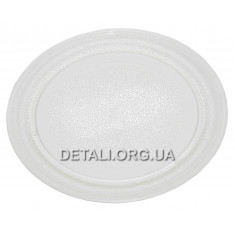 Тарілка для мікрохвильової печі d245 мм плоска LG 3390W1G005D (під хрестовину d180 мм)