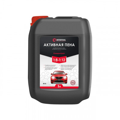Пена активная 5л концентрат 1:8-1:12 для бесконтактной мойки INTERTOOL FS-9025