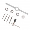 Набор плашек M4-M8 и метчиков M4-M8 10ед INTERTOOL SD-8025