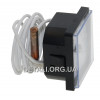 Термометр котла SD Plus (48х48 мм / 0-120°C з капіляром)