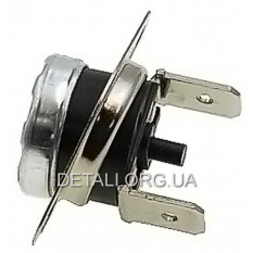 Термореле KSD 301 (140*C 10A, 250V) с кнопкой для утюгов и обогревателей