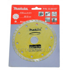 Алмазный диск Makita турбо d125