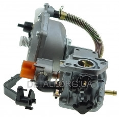 Карбюратор генератора 168F/170F 2,0-3,0 kWt + газовий редуктор.
