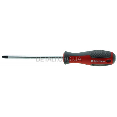 Отвертка крестовая PH2*125 мм, CR-V