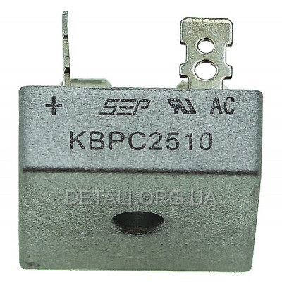 Датчик стабилизации (диодный мост) KBPC2510 генератора 188F