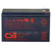 Аккумулятор AGM 12В 7.2Ач CSB (7Ач) 28Вт GP1272F2