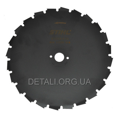 Пиляльний диск з долотоподібними зубцями ST 225-24 оригінал 41107134204