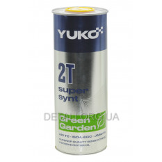 Олія для двотактних двигунів YUKO SUPER SYNT 2T напівсинтетика 1л