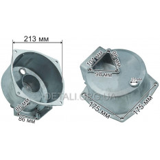 Корпус мотопомпи Lмц 175mm 3"