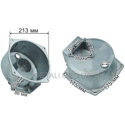 Корпус мотопомпы WP30 (3.0") Lмц 175мм