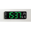 Цифровые настенные часы с дистанционным управлением (зеленый)