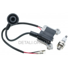 Катушка зажигания мотокосы 1E40/44F + свеча в комплекте WINZOR PRO SERIA