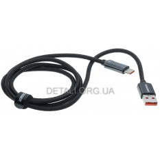 Кабель USB-A to Type-C Essager Display 100W "6A" (ES-XCT-YD01)