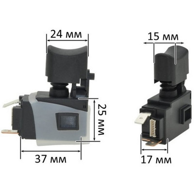 Кнопка гайковерта Makita DTW700 оригінал 140U03-9