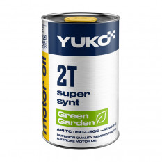 Масло для двухтактных двигателей YUKO SUPER SYNT 2T (FC) 0,6 л канистра жерсть