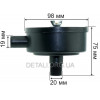Фильтр воздушный компрессора 1/2" (резьба 20мм) D98мм пластик