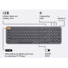 Беспроводная Bluetooth-клавиатура Baseus K01B 5,0 2,4G USB
