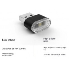 Cветодиодный универсальный мини-фонарик USB 5V RGB (1шт)