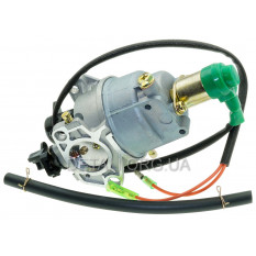 Карбюратор м/б ( генератора ) 188F под вакуумную заслонку с электроклапаном (Lмц 53 мм)