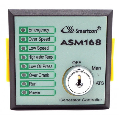 Контролер Smartcon ASM168 із замком запалювання для дизельних генераторів