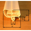 Уплотнительная резина холодильника Snaige RF 270 (570*514) V 372.100