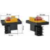 Кнопка дисковой пилы Makita MLT 100 оригинал JM27000443