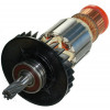 Якір (ротор)  відбійного молотка Makita HM1111C оригінал 517858-5(190*49,5 7-з право)