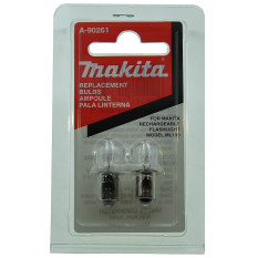 Комплект ламп аккумуляторного фонаря Makita BML 185 оригинал A - 90261 (2шт)