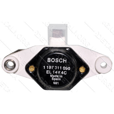Регулятор напряжения 14V + щетки Bosch 1 197 311 090