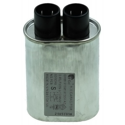 Конденсатор BiCai CH85-21095 для микроволновой печи 0.95 мкФ 2100V (клеммы 2+2)