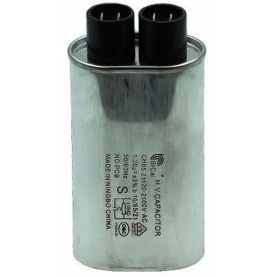 Конденсатор BiCai CH85-21120 для микроволновой печи 1.20 мкФ 2100V (клеммы 3+3)