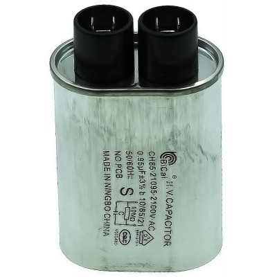 Конденсатор BiCai CH85-21095 для микроволновой печи 0.95 мкФ 2100V (клеммы 3+3)