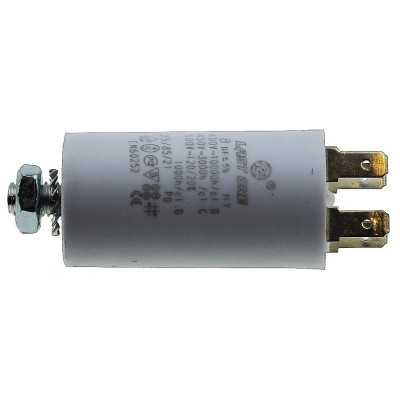 Конденсатор Last One 8мкф клеммы + винт HY2 CBB-60M (D30 / H57 мм)