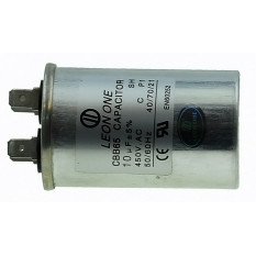 Робочий конденсатор Leon One нерж 10мкф 450V (D40 / H65 мм)
