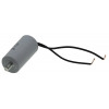 Конденсатор JYUL CBB-60L 2,5мкф - 450 VAC болт + провода (30*59 mm)